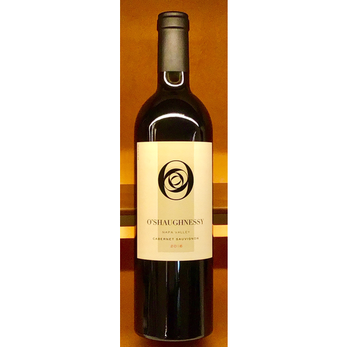 Wine O’SHAUGHNESSY NAPA VALLEY CABERNET SAUVIGNON 2016 Wine O’SHAUGHNESSY NAPA VALLEY CABERNET SAUVIGNON 2016