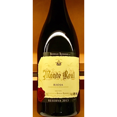 Wine BODEGAS RIOJANAS ‘MONTE REAL’ RIOJA RESERVA 2013 3L Wine BODEGAS RIOJANAS ‘MONTE REAL’ RIOJA RESERVA 2013 3L