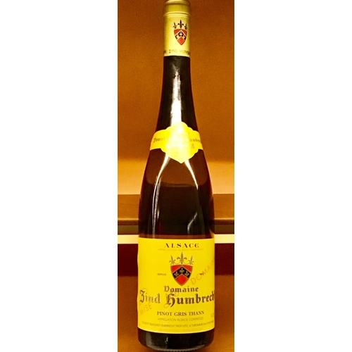 Wine ZIND-HUMBRECHT PINOT GRIS THANN 2013 Wine ZIND-HUMBRECHT PINOT GRIS THANN 2013