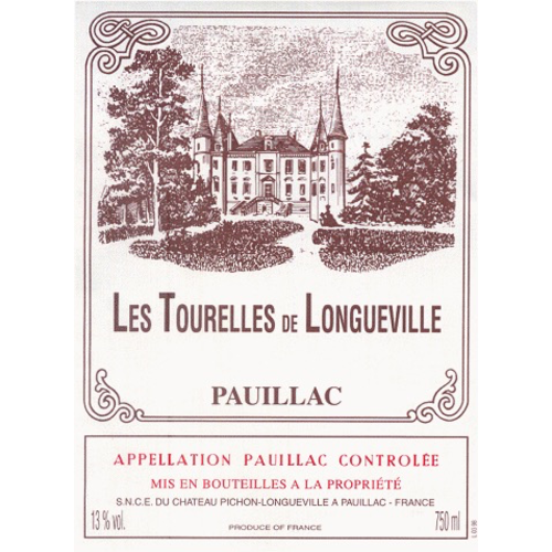 Wine LES TOURELLES DE LONGUEVILLE 2014 Wine LES TOURELLES DE LONGUEVILLE 2014