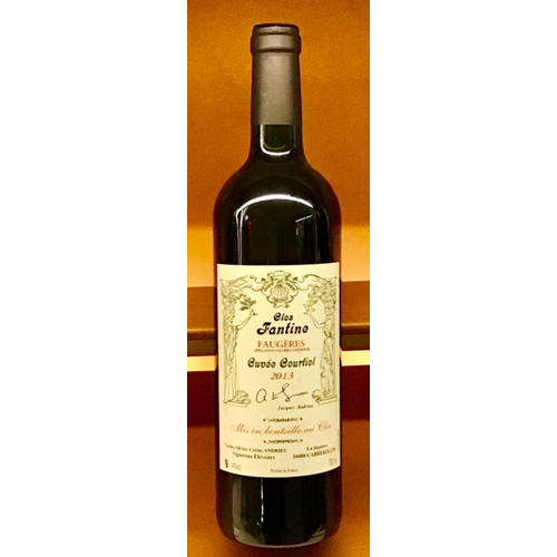 Wine CLOS FANTINE "CUVEE COURTIOL" FAUGERES 2013 Wine CLOS FANTINE "CUVEE COURTIOL" FAUGERES 2013