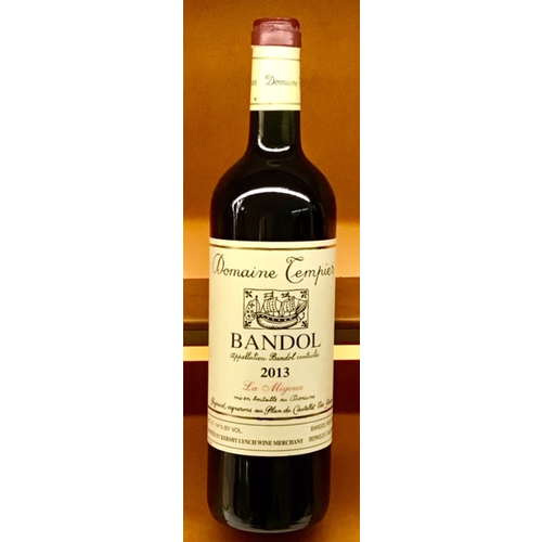 Wine DOMAINE TEMPIER BANDOL 'LA MIGOUA' 2013 Wine DOMAINE TEMPIER BANDOL 'LA MIGOUA' 2013