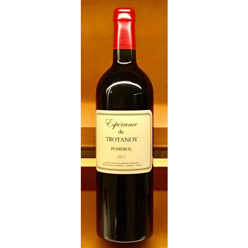 Wine CHATEAU TROTANOY “ESPERANCE DE TROTANOY” 2012 Wine CHATEAU TROTANOY “ESPERANCE DE TROTANOY” 2012