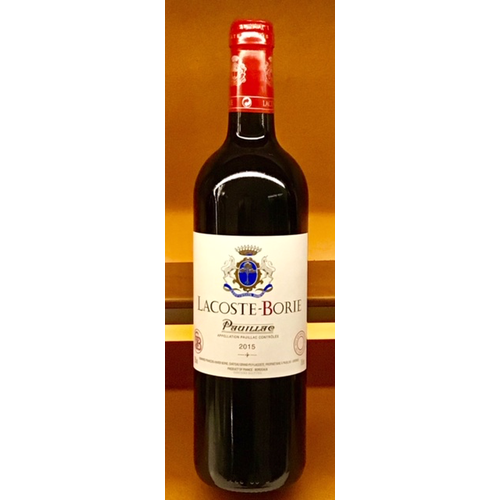 Wine CH LACOSTE-BORIE PAUILLAC 2014 Wine CH LACOSTE-BORIE PAUILLAC 2014