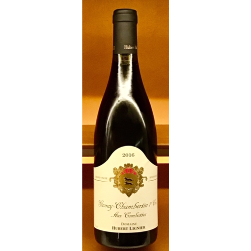 Wine DOMAINE HUBERT LIGNIER GEVREY-CHAMBERTIN ‘AUX COMBOTTES’ 1ER CRU 2016 Wine DOMAINE HUBERT LIGNIER GEVREY-CHAMBERTIN ‘AUX COMBOTTES’ 1ER CRU 2016