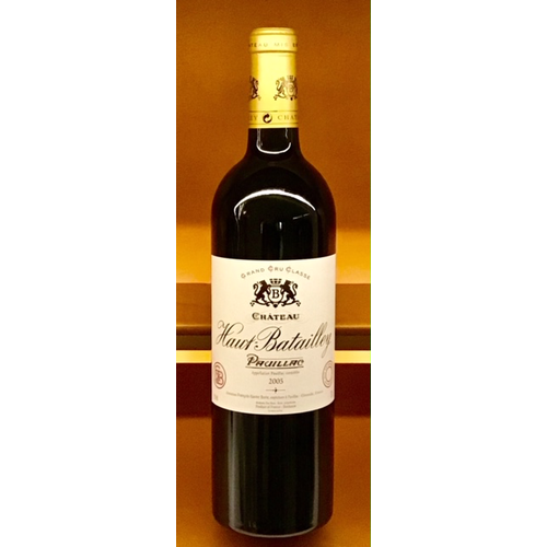 Wine CHATEAU HAUT BATAILLEY PAUILLAC 2005 Wine CHATEAU HAUT BATAILLEY PAUILLAC 2005