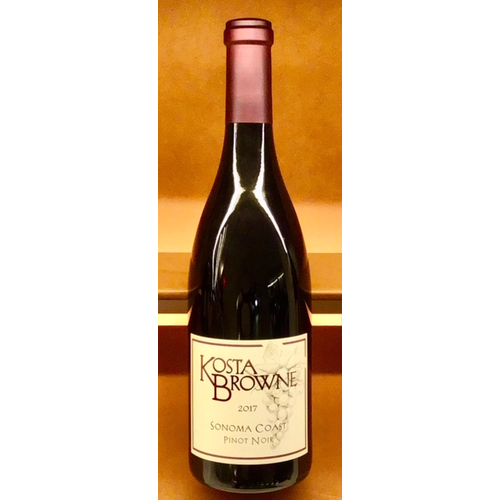 Wine KOSTA BROWNE ‘SONOMA COAST’ PINOT NOIR 2017 Wine KOSTA BROWNE ‘SONOMA COAST’ PINOT NOIR 2017