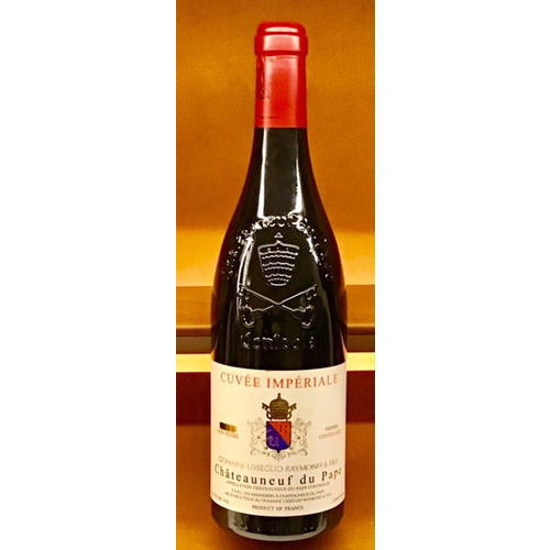 Wine DOMAINE USSEGLIO CUVEE IMPERIALE CHATEAUNEUF DU PAPE 2012 Wine DOMAINE USSEGLIO CUVEE IMPERIALE CHATEAUNEUF DU PAPE 2012