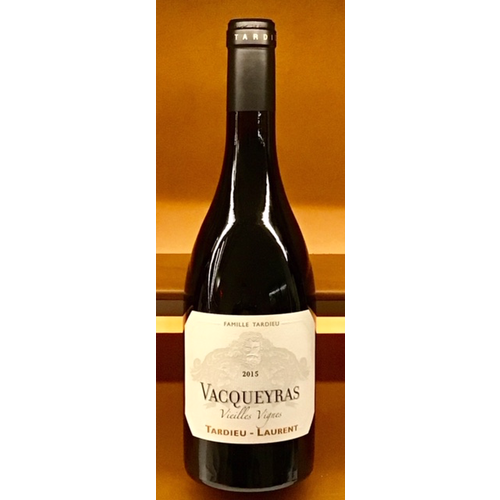 Wine TARDIEU-LAURENT VACQUEYRAS VIELLES VIGNES 2015 Wine TARDIEU-LAURENT VACQUEYRAS VIELLES VIGNES 2015