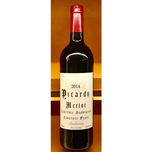 Wine PICARDY MERLOT-CABERNET-CABERNET FRANC 2014 Wine PICARDY MERLOT-CABERNET-CABERNET FRANC 2014