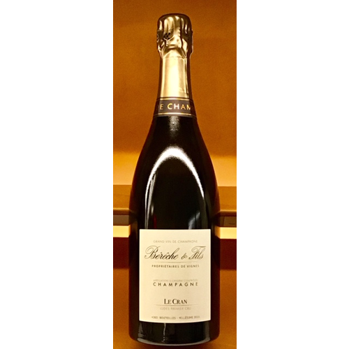 Sparkling BERECHE ET FILS EXTRA BRUT “LE CRAN” 1ER CRU CHAMPAGNE 2011 Sparkling BERECHE ET FILS EXTRA BRUT “LE CRAN” 1ER CRU CHAMPAGNE 2011