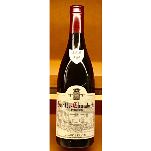 Wine CLAUDE DUGAT GRIOTTE-CHAMBERTIN GRAND CRU 2016 Wine CLAUDE DUGAT GRIOTTE-CHAMBERTIN GRAND CRU 2016
