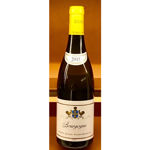 Wine DOMAINE LEFLAIVE BOURGOGNE BLANC 2015 Wine DOMAINE LEFLAIVE BOURGOGNE BLANC 2015