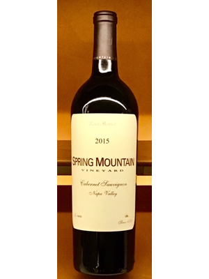 Wine SPRING MOUNTAIN VINEYARD ESTATE CABERNET SAUVIGNON 2015