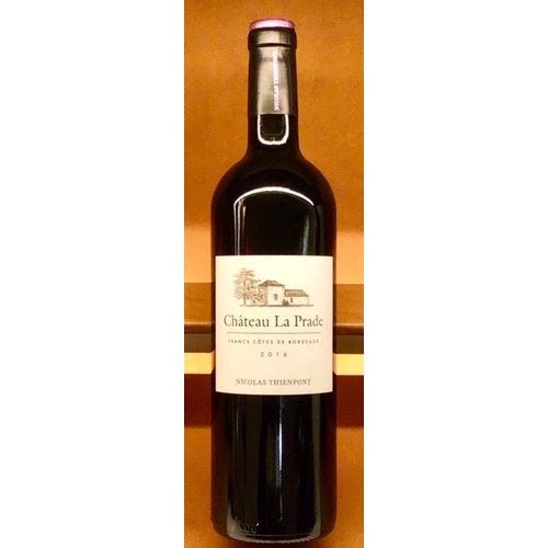 Wine CHATEAU LA PRADE COTES DE FRANCS 2016 Wine CHATEAU LA PRADE COTES DE FRANCS 2016