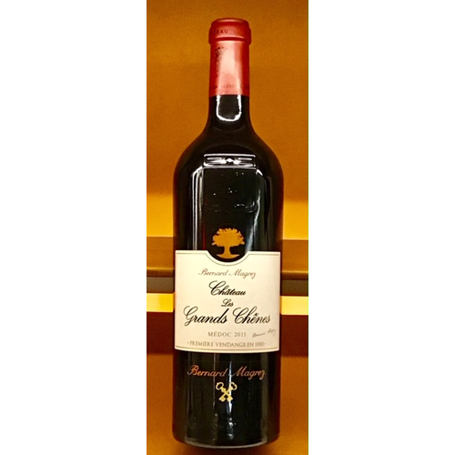 Wine CHATEAU LES GRANDS CHENES MEDOC 2015 Wine CHATEAU LES GRANDS CHENES MEDOC 2015