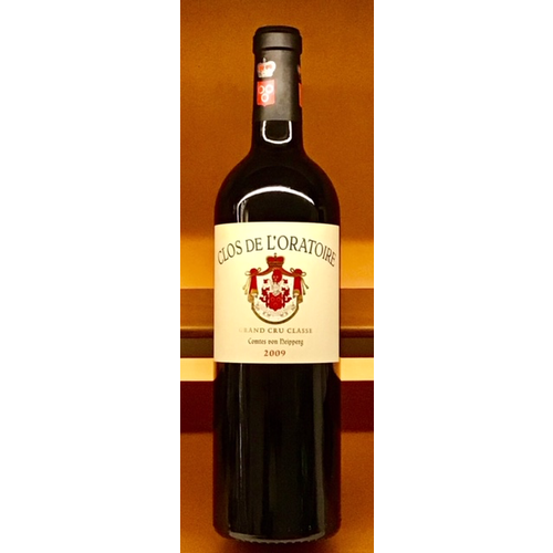 Wine CLOS DE L’ORATOIRE SAINT-EMILION 2009 Wine CLOS DE L’ORATOIRE SAINT-EMILION 2009