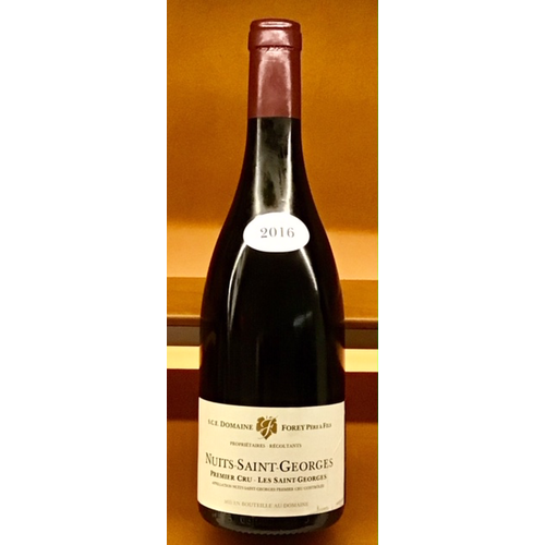 Wine REGIS FOREY NUITS-SAINT-GEORGES ‘LES SAINT GEORGES’ 1ER CRU 2016 Wine REGIS FOREY NUITS-SAINT-GEORGES ‘LES SAINT GEORGES’ 1ER CRU 2016