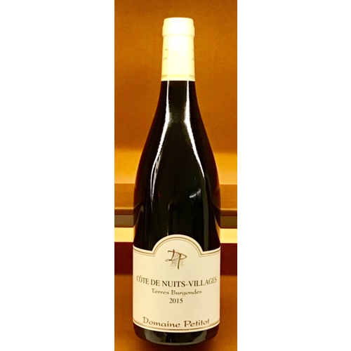 Wine DOMAINE PETITOT COTE DE NUITS-VILLAGES ‘TERRES BURGONDES’ 2017