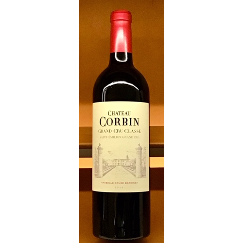 Wine CHATEAU CORBIN SAINT EMILION GRAND CRU 2016 Wine CHATEAU CORBIN SAINT EMILION GRAND CRU 2016