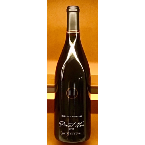 Wine HALLECK VINEYARDS ‘HILLSIDE CUVEE’ PINOT NOIR 2015 Wine HALLECK VINEYARDS ‘HILLSIDE CUVEE’ PINOT NOIR 2015