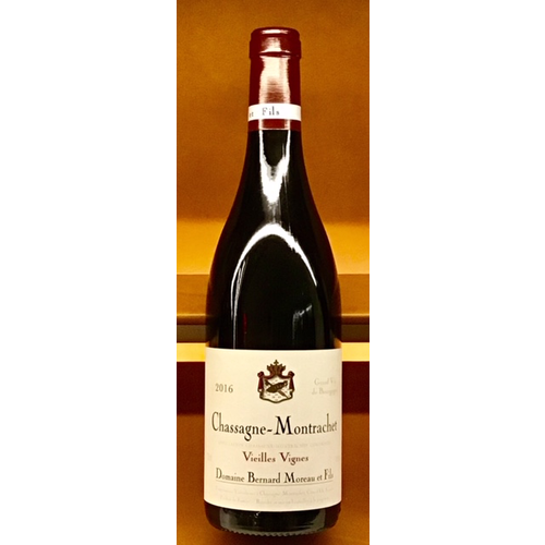 Wine BERNARD MOREAU CHASSAGNE-MONTRACHET VIEILLES VIGNES ROUGE 2016 Wine BERNARD MOREAU CHASSAGNE-MONTRACHET VIEILLES VIGNES ROUGE 2016