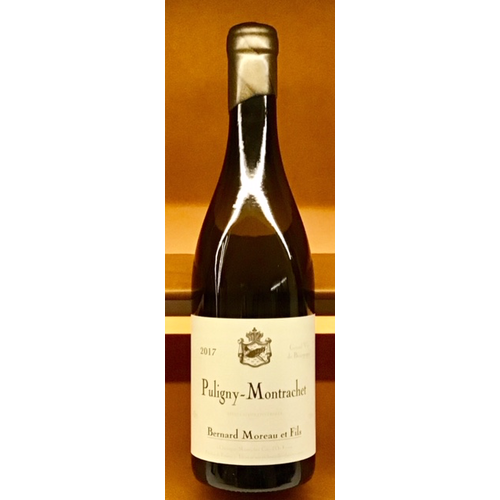Wine BERNARD MOREAU PULIGNY-MONTRACHET 2017 Wine BERNARD MOREAU PULIGNY-MONTRACHET 2017