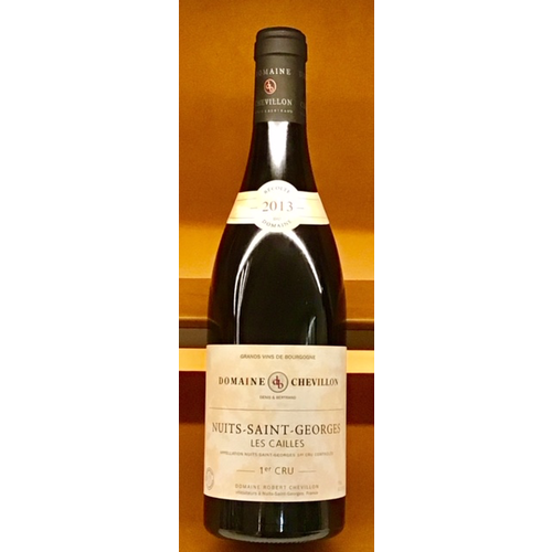 Wine ROBERT CHEVILLON NUITS SAINT GEORGES 'LES CAILLES' 1ER CRU 2013 Wine ROBERT CHEVILLON NUITS SAINT GEORGES 'LES CAILLES' 1ER CRU 2013