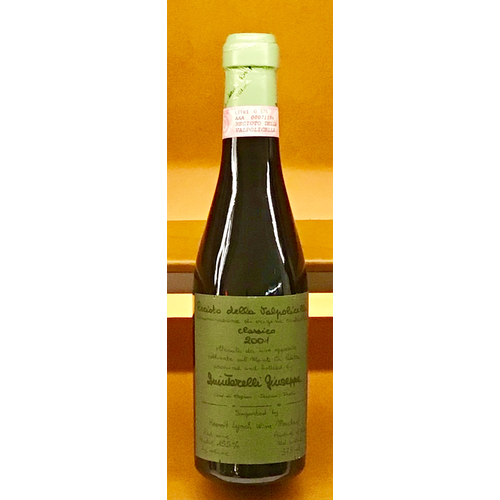 Wine GIUSEPPE QUINTARELLI RECIOTO DELLA VALPOLICELLA CLASSICO 2001 375ML Wine GIUSEPPE QUINTARELLI RECIOTO DELLA VALPOLICELLA CLASSICO 2001 375ML