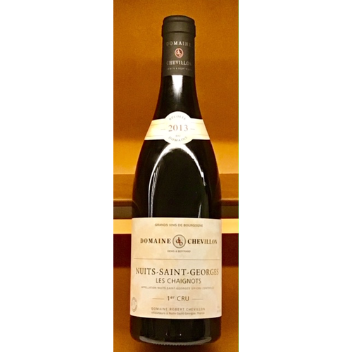 Wine ROBERT CHEVILLON NUITS SAINT GEORGES 'LES CHAIGNOTS' 1ER CRU 2013 Wine ROBERT CHEVILLON NUITS SAINT GEORGES 'LES CHAIGNOTS' 1ER CRU 2013