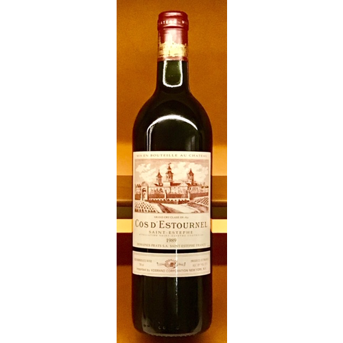 Wine CH COS D'ESTOURNEL 1989 Wine CH COS D'ESTOURNEL 1989