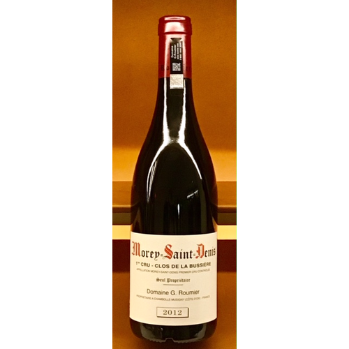 Wine ROUMIER MOREY SAINT DENIS 'CLOS DE LA BUSSIERE' 1ER CRU 2012 Wine ROUMIER MOREY SAINT DENIS 'CLOS DE LA BUSSIERE' 1ER CRU 2012