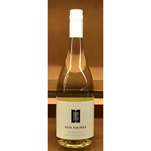 Wine BEN HAINES ROUSSANNE 2017 Wine BEN HAINES ROUSSANNE 2017