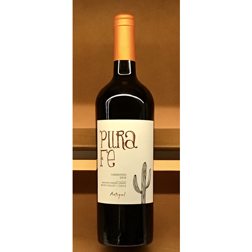 Wine ANTIYAL PURA FE CARMENERE 2016 Wine ANTIYAL PURA FE CARMENERE 2016