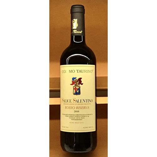 Wine COSIMO TAURINO ‘SALICE SALENTINO’ 2010 Wine COSIMO TAURINO ‘SALICE SALENTINO’ 2010