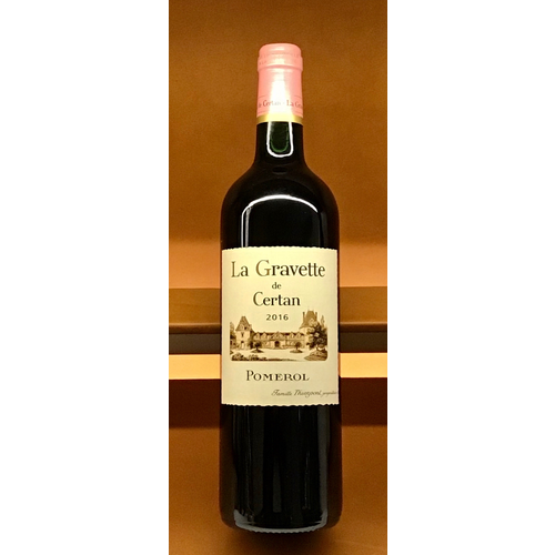 Wine VIEUX CHATEAU CERTAN ‘LA GRAVETTE DE CERTAN’ 2016 Wine VIEUX CHATEAU CERTAN ‘LA GRAVETTE DE CERTAN’ 2016
