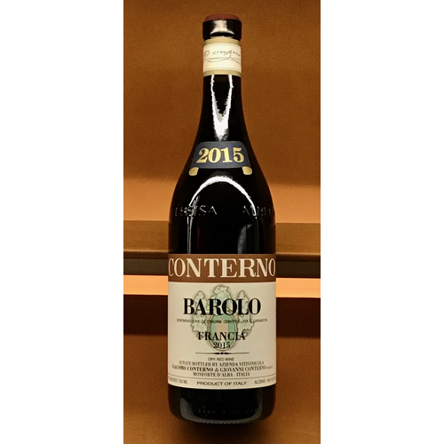 Wine GIACOMO CONTERNO ‘FRANCIA’ BAROLO 2015 Wine GIACOMO CONTERNO ‘FRANCIA’ BAROLO 2015