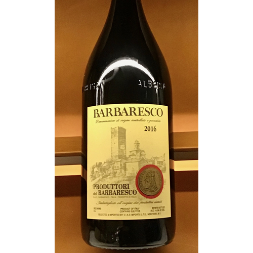 Wine PRODUTTORI DEL BARBARESCO 2016 3L Wine PRODUTTORI DEL BARBARESCO 2016 3L