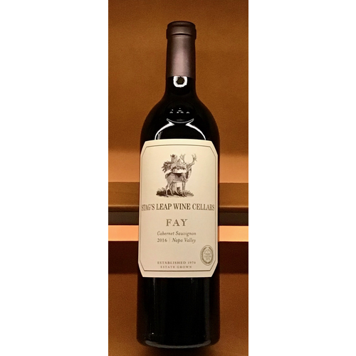 Wine STAG’S LEAP WINE CELLAR ‘FAY VINEYARD’ CABERNET SAUVIGNON 2016 Wine STAG’S LEAP WINE CELLAR ‘FAY VINEYARD’ CABERNET SAUVIGNON 2016