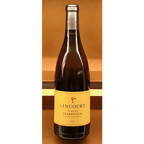 Wine LINCOURT ‘STA. RITA HILLS’ CHARDONNAY 2016 Wine LINCOURT ‘STA. RITA HILLS’ CHARDONNAY 2016