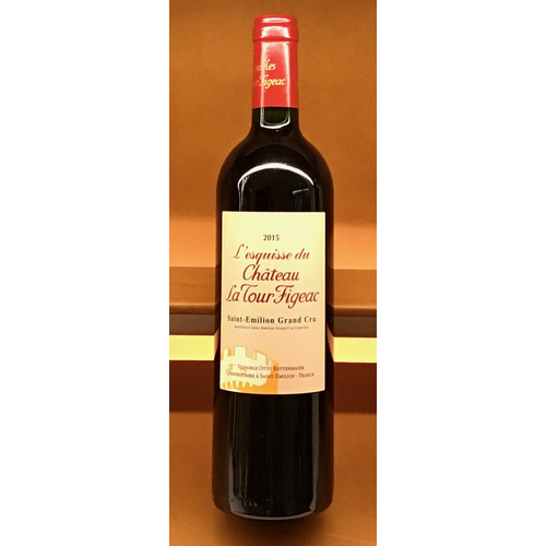 Wine CHATEAU LA TOUR FIGEAC ‘L’ESQUISSE DE LA TOUR’ 2015 Wine CHATEAU LA TOUR FIGEAC ‘L’ESQUISSE DE LA TOUR’ 2015