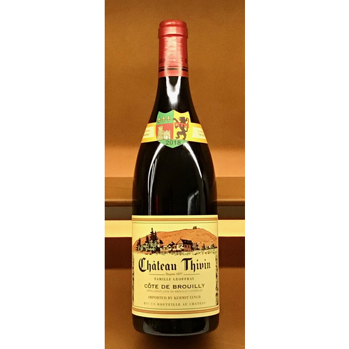 Wine CHATEAU THIVIN COTE DE BROUILLY 2018 Wine CHATEAU THIVIN COTE DE BROUILLY 2018