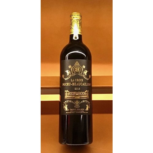Wine LA CROIX DUCRU-BEAUCAILLOU 2016 Wine LA CROIX DUCRU-BEAUCAILLOU 2016