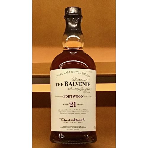 Spirits BALVENIE 'PORT WOOD' 21YR SCOTCH Spirits BALVENIE 'PORT WOOD' 21YR SCOTCH