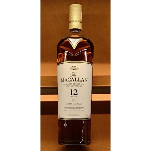 Spirits MACALLAN 12YR SCOTCH WHISKY