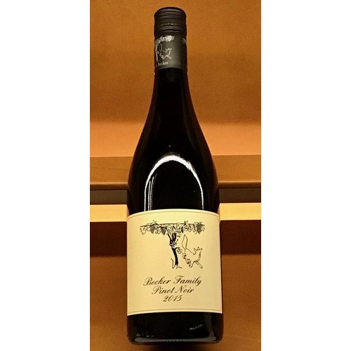 Wine BECKER ESTATE PINOT NOIR 2015 Wine BECKER ESTATE PINOT NOIR 2015