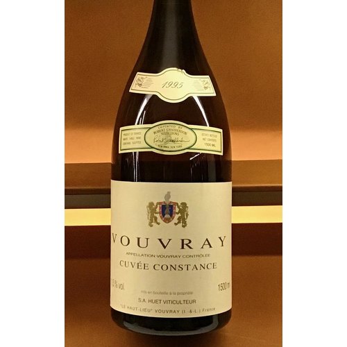 Wine S.A. HUET VOUVRAY 'CUVEE CONSTANCE' MOELLEUX 1995 1.5L