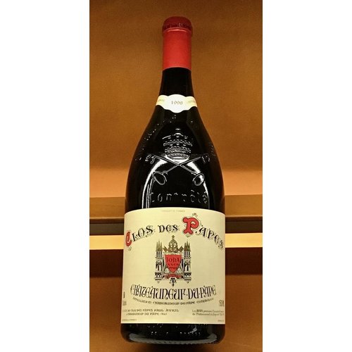 Wine CLOS DES PAPES CHATEAUNEUF DU PAPE 1998 1.5L Wine CLOS DES PAPES CHATEAUNEUF DU PAPE 1998 1.5L