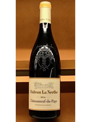 Wine CHATEAU LA NERTHE CHATEAUNEUF DU PAPE ROUGE  2016