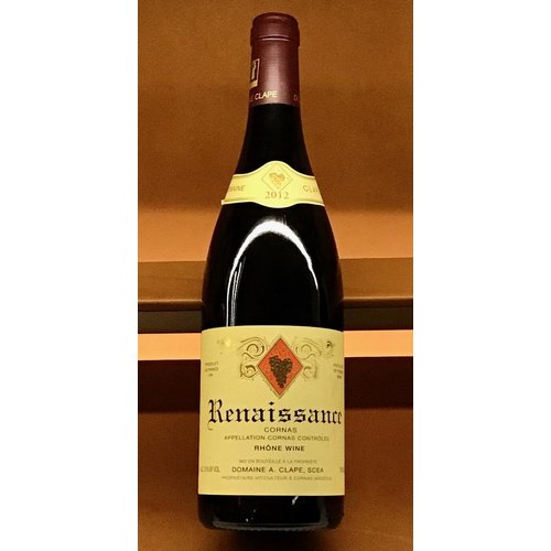 Wine AUGUSTE CLAPE CORNAS 'CUVEE RENAISSANCE' 2012 Wine AUGUSTE CLAPE CORNAS 'CUVEE RENAISSANCE' 2012